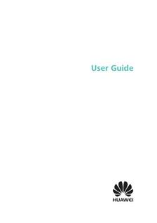 Huawei P10 manual. Smartphone Instructions.